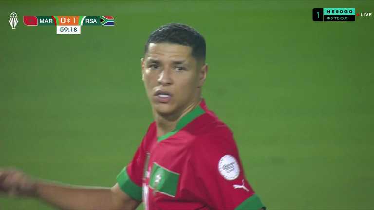 Марокко – Южно-Африканская Республика / скриншот трансляции