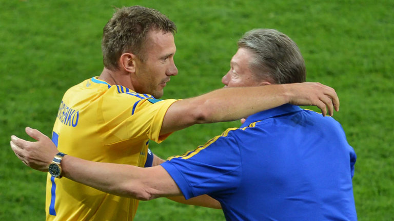 Шевченко і Блохін / фото: Depo.ua Шевченко і Блохін / фото: Depo.ua