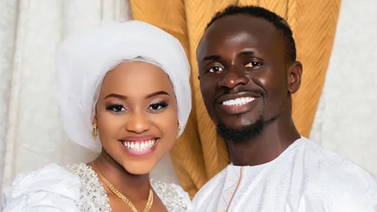 Садьйо Мане з дружиною / Фото Magvision Evens