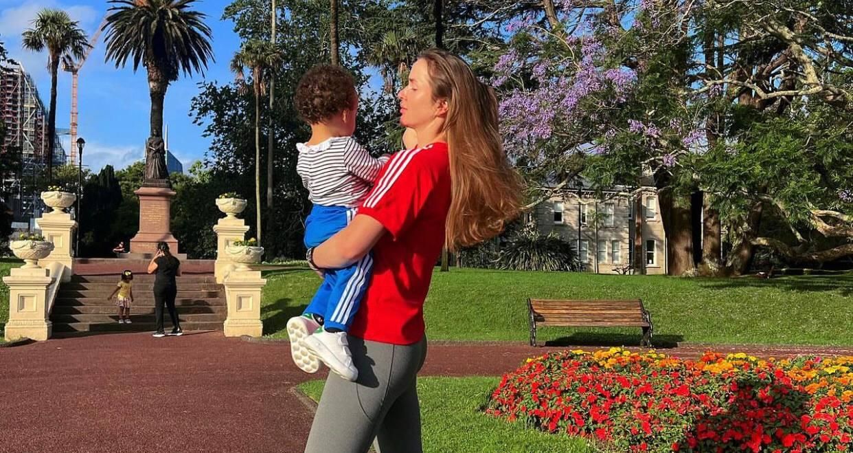 Еліна Світоліна з донькою Скай / фото з Instagram