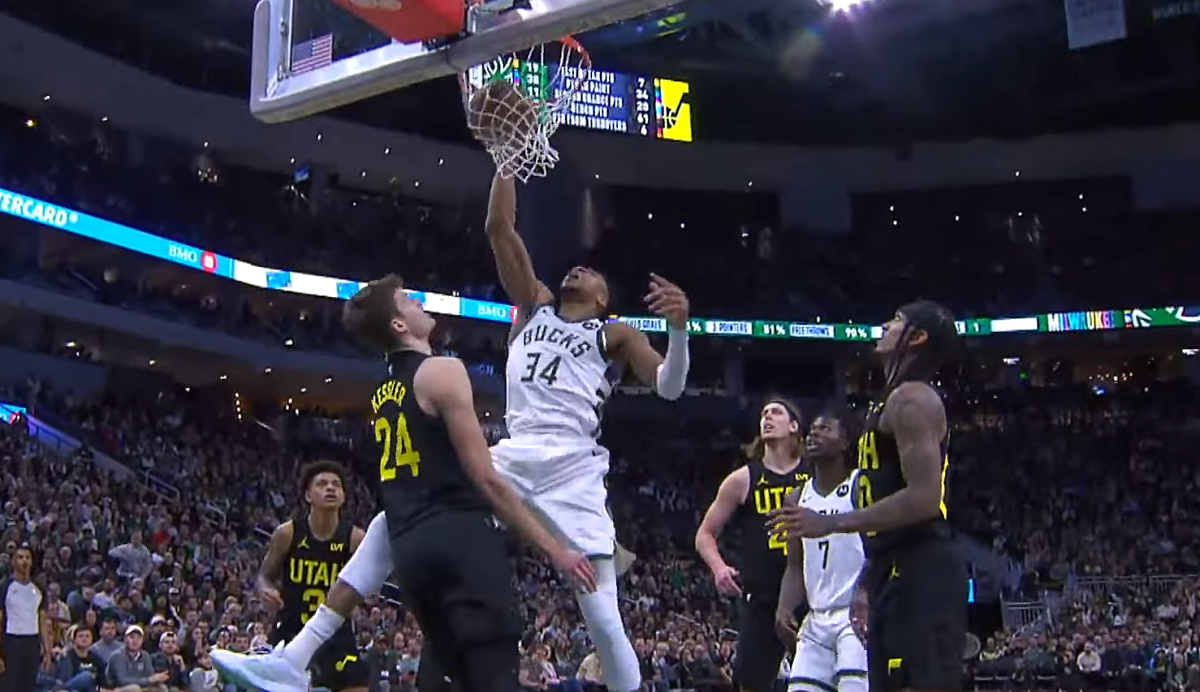 Янніс Адетокунбо / Фото: скріншот матчу