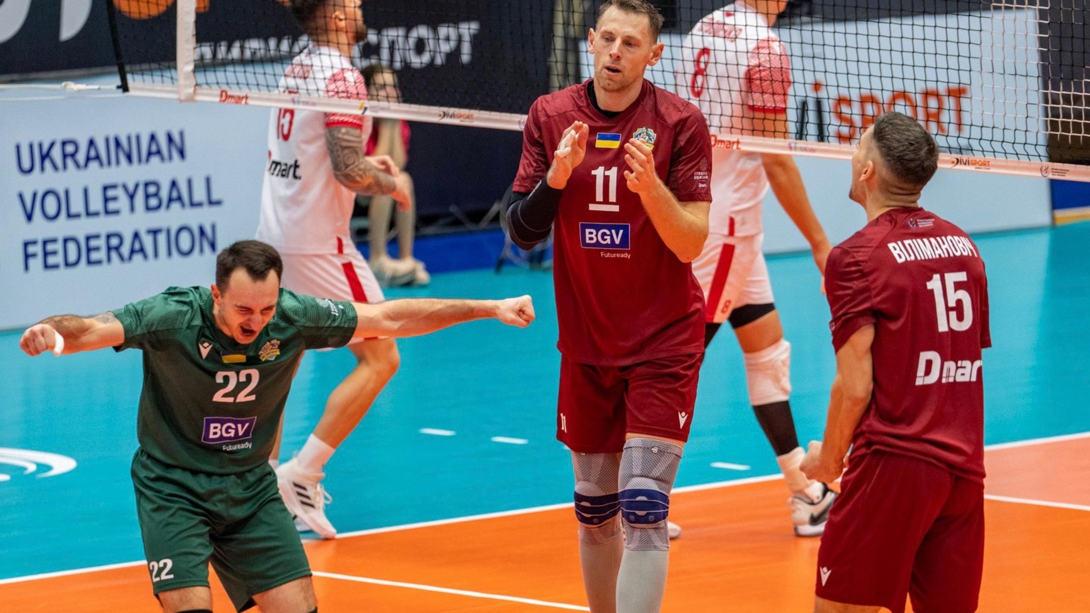 Матч чемпіонату України з волейболу. Фото: ПВЛУ