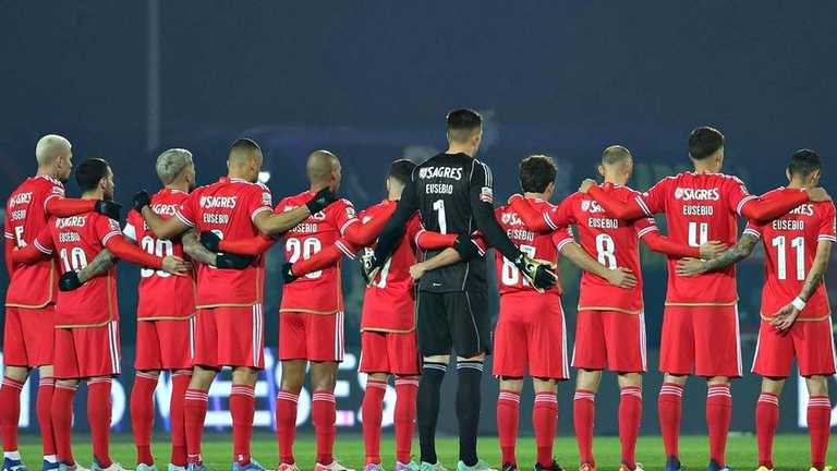 Бенфіка перед матчем / Фото з відкритих джерел Бенфіка перед матчем / Фото з відкритих джерел