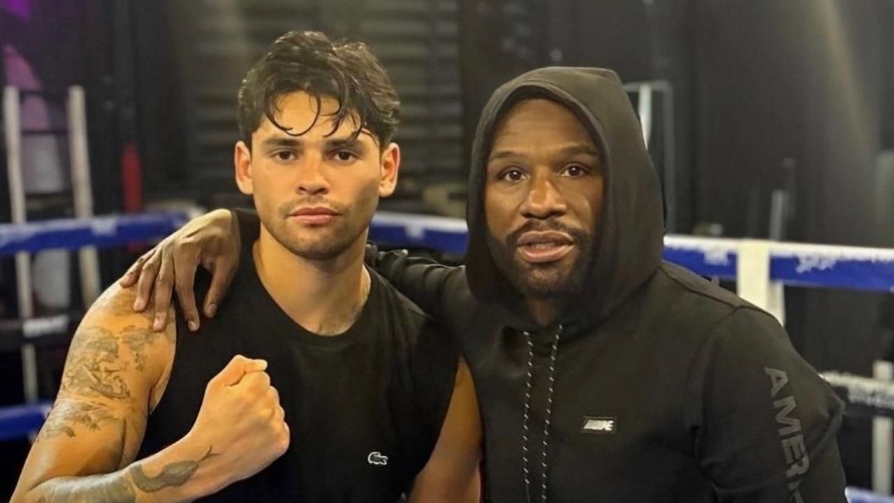 Раян Гарсія та Флойд Мейвезер / Фото twitter.com/RyanGarcia