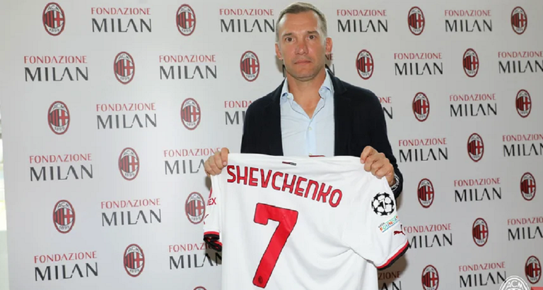 Андрій Шевченко / Фото AC Milan Андрій Шевченко / Фото AC Milan