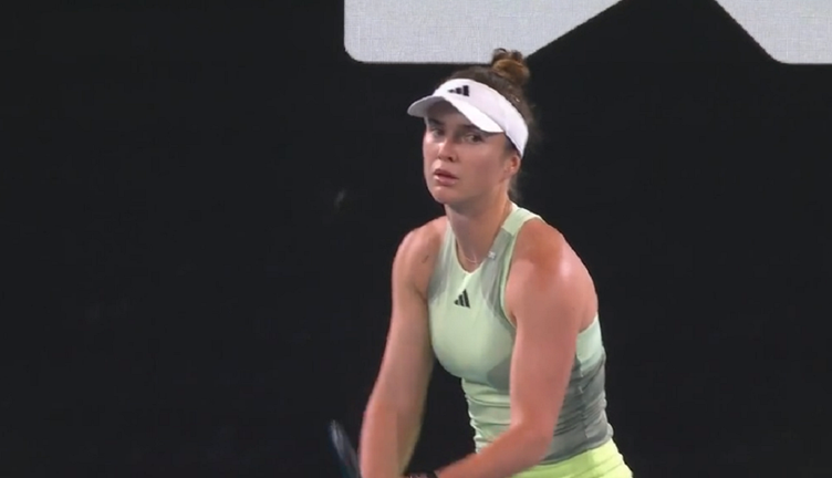 Элина Свитолина / Скриншот трансляции Элина Свитолина / Скриншот трансляции