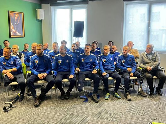 Перший футбольний клуб для військових з ампутаціями – у Львові відбулась історична презентація 