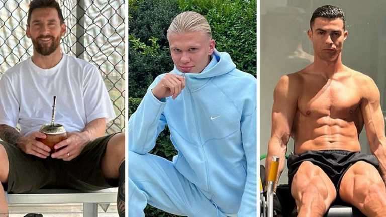 Мессі, Холанд, Роналду / Фото з Instagram Мессі, Холанд, Роналду / Фото з Instagram