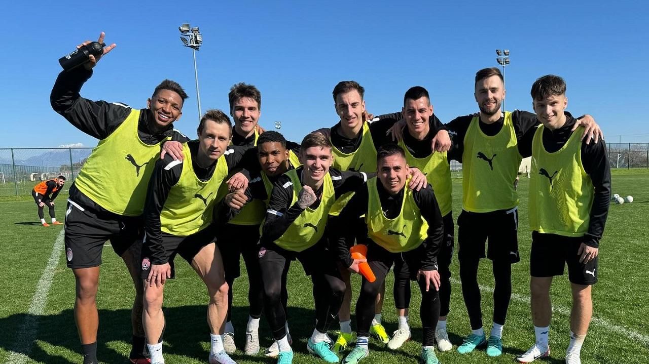 Игроки Зари / Фото прес-службы клуба