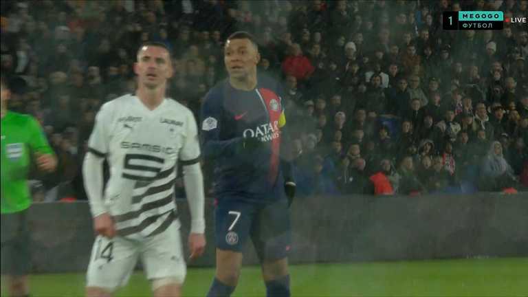 ПСЖ зіграв внічию з Ренном / Скріншот з трансляції ПСЖ зіграв внічию з Ренном / Скріншот з трансляції