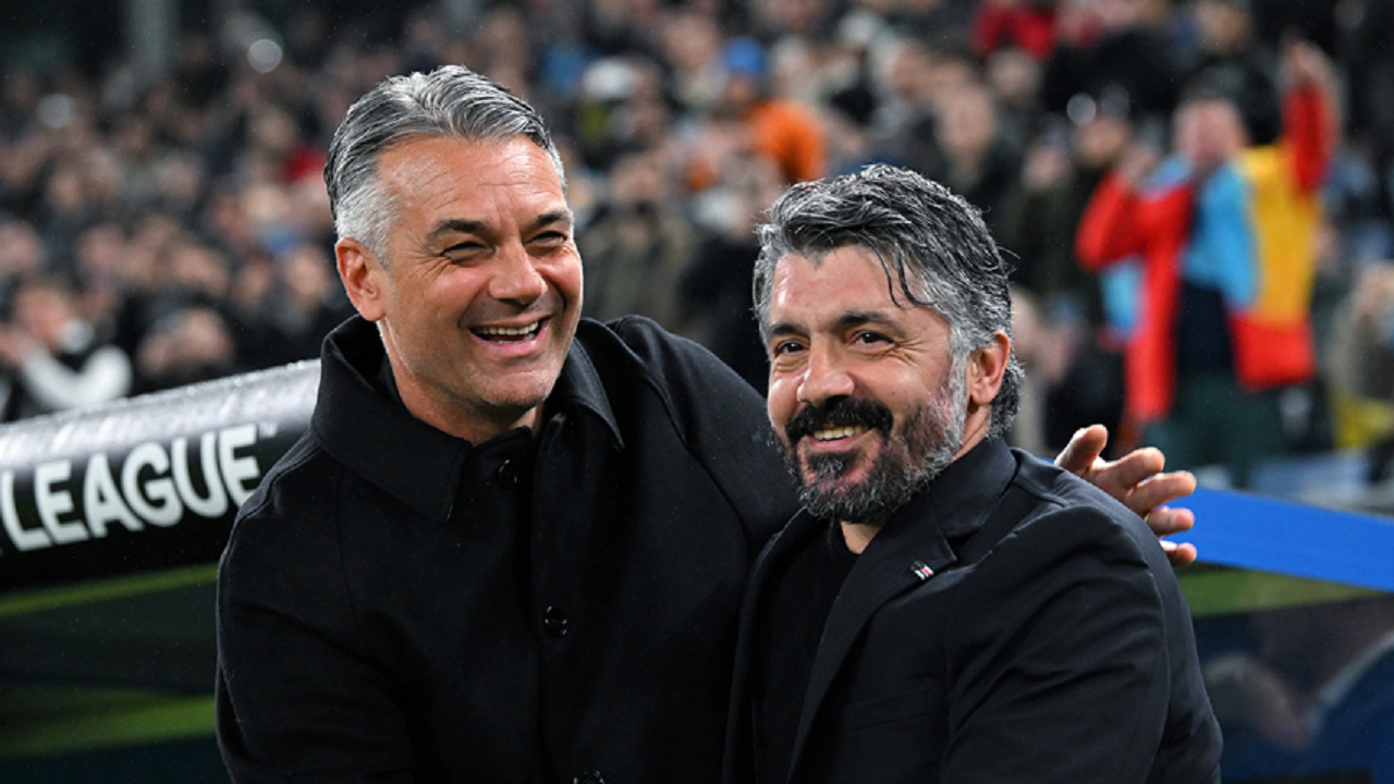 Дженнаро Гаттузо и Марино Пушич / Фото: ФК Шахтер