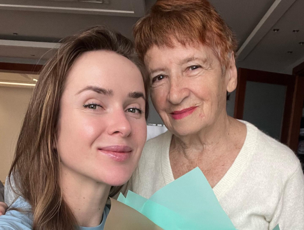 Свитолина с бабушкой / Фото из соцсетей Свитолина с бабушкой / Фото из соцсетей