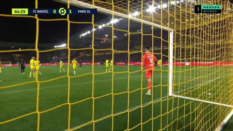 Нант - ПСЖ / скриншот трансляции Нант - ПСЖ / скриншот трансляции