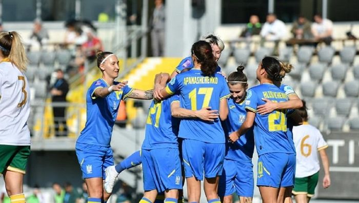 Женская сборная Украины по футболу во второй раз сокрушила Болгарию в Лиге наций и избежала понижения в классе