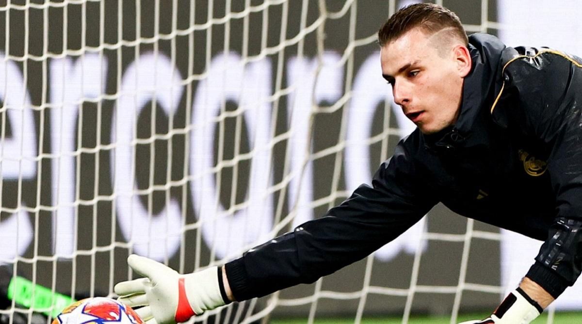 Андрій Лунін / Фото EFE