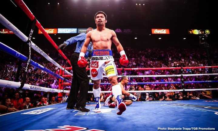 Менні Пак'яо / Фото: TGB Promotions Менні Пак'яо / Фото: TGB Promotions