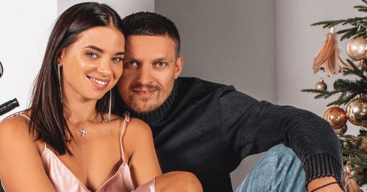 Александр Усик с женой / фото из Instagram Александр Усик с женой / фото из Instagram