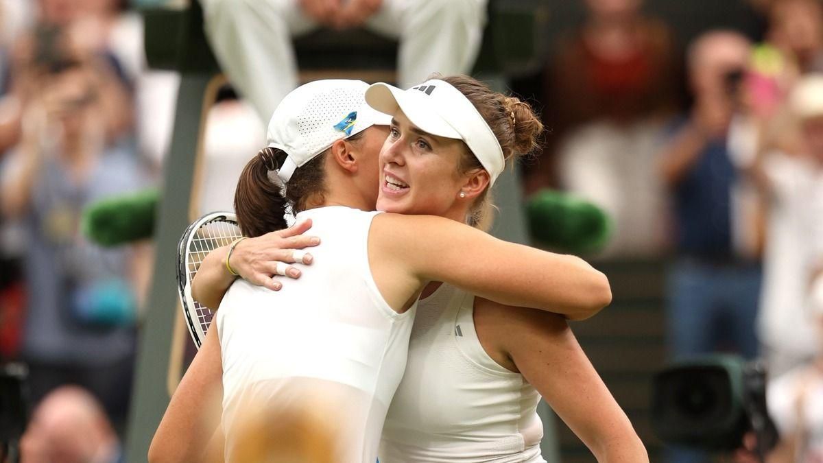 Свьонтек та Світоліна / Фото з відкритих джерел