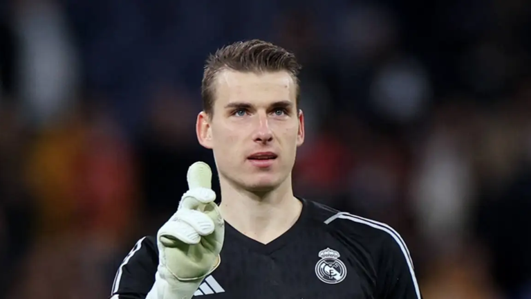 Андрій Лунін / Фото EFE Андрій Лунін / Фото EFE