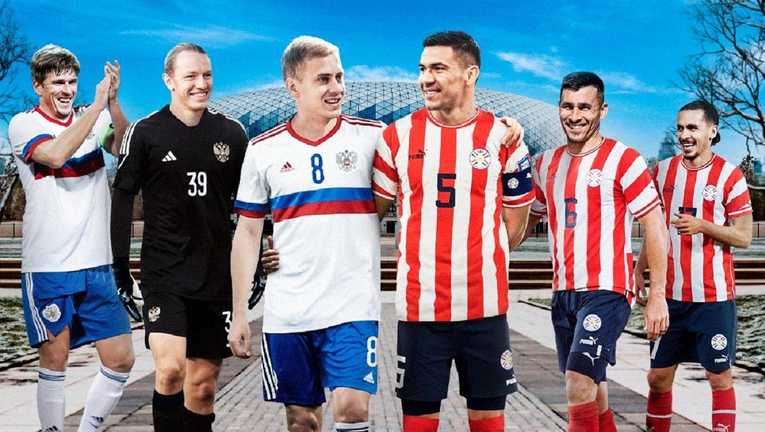 Парагвай прибудет в Москву, чтобы сыграть со сборной россии / Коллаж из открытых источников Парагвай прибудет в Москву, чтобы сыграть со сборной россии / Коллаж из открытых источников