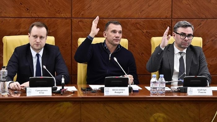 Шевченко, Лужный и Монзуль официально получили новые должности в УАФ