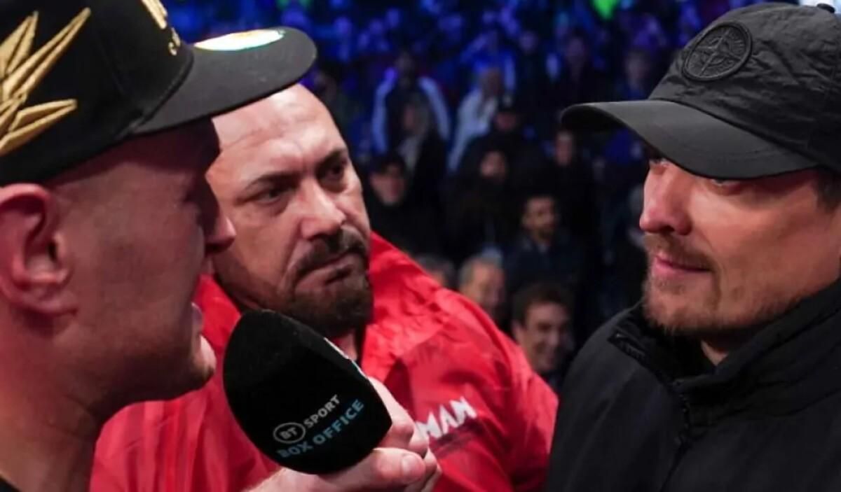 Ф'юрі – Усик / Фото Queesnberry Promotions 