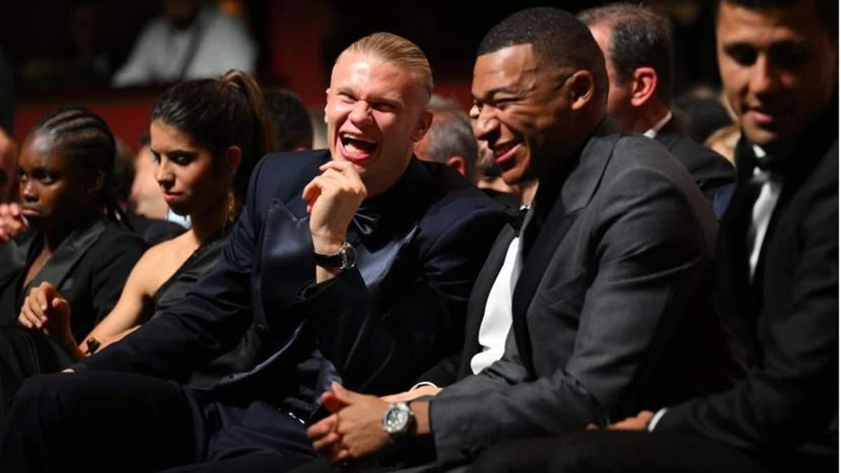 Холанд та Мбаппе / Фото J.-B. Autissier/L'Équipe Холанд та Мбаппе / Фото J.-B. Autissier/L'Équipe