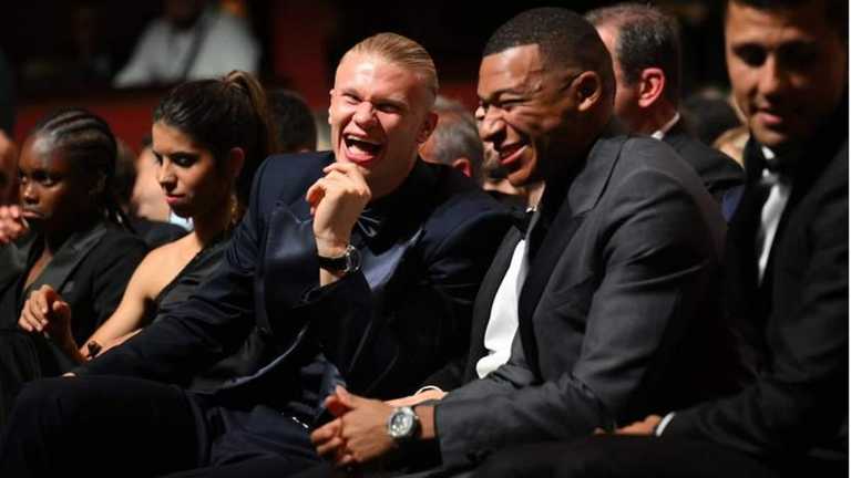 Холанд та Мбаппе / Фото J.-B. Autissier/L'Équipe Холанд та Мбаппе / Фото J.-B. Autissier/L'Équipe