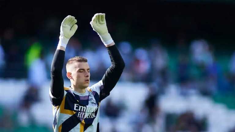 Андрій Лунін / Фото EFE Андрій Лунін / Фото EFE