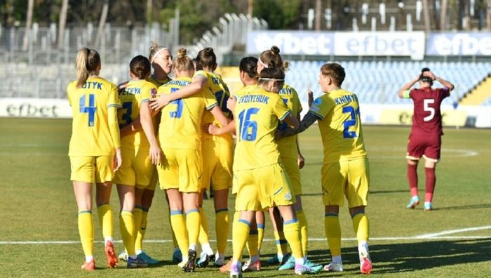 Збірна України з футболу пошматувала Болгарію у плей-офф жіночої Ліги націй