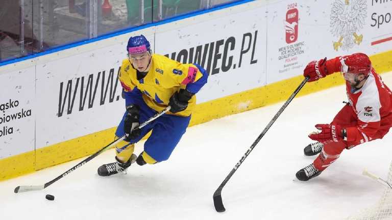 Украина - Польша / Фото: Facebook Polski Hokej Украина - Польша / Фото: Facebook Polski Hokej