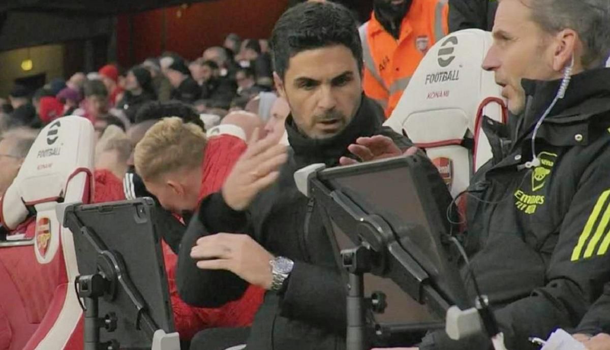 Микель Артета / Стоп-кадр из видео