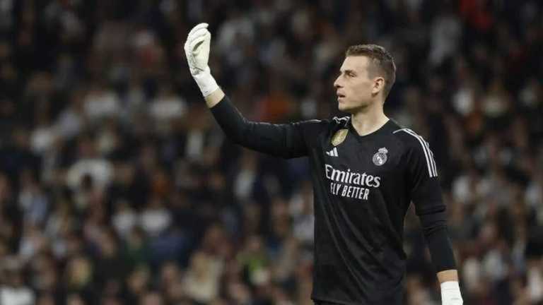 Андрій Лунін / Фото EFE Андрій Лунін / Фото EFE