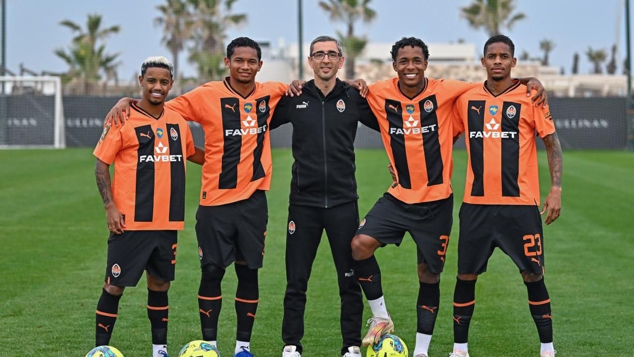 Игроки Шахтера / Фото: пресс-служба "горняков"