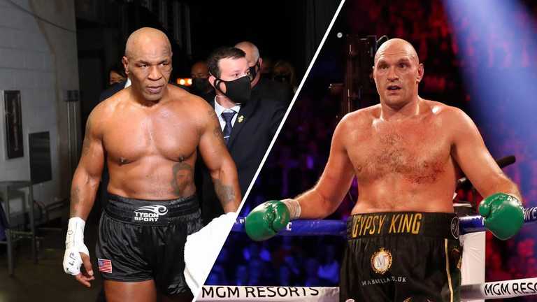 Майк Тайсон і Тайсон Ф'юрі / колаж Спорт 24 Майк Тайсон і Тайсон Ф'юрі / колаж Спорт 24