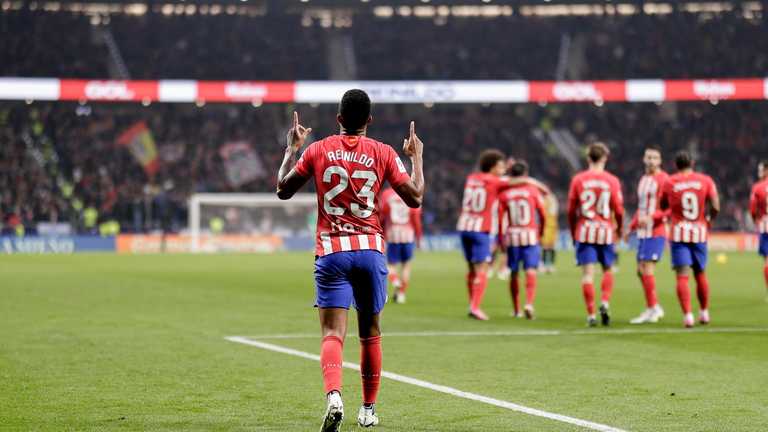 Рейнілду святкує гол / Фото ФК Атлетіко Рейнілду святкує гол / Фото ФК Атлетіко