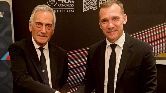 Шевченко объявил о сотрудничестве с Итальянской футбольной ассоциацией