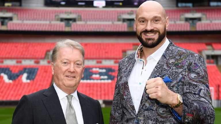 Френк Воррен і Тайсон Ф'юрі / Фото Queensberry Promotions Френк Воррен і Тайсон Ф'юрі / Фото Queensberry Promotions