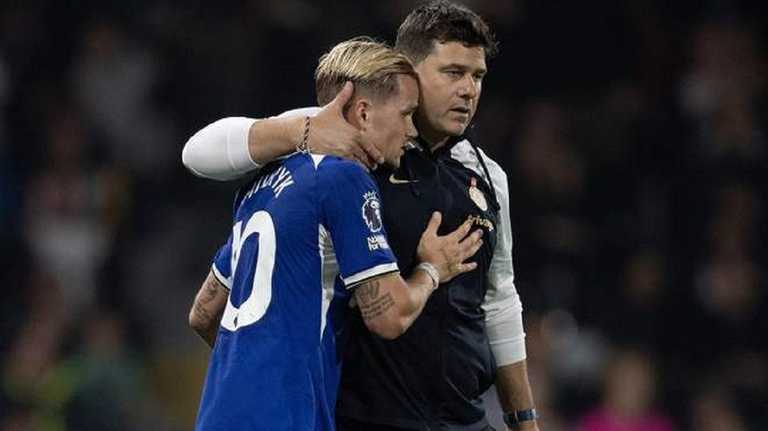 Михайло Мудрик і Маурісіо Почеттіно / Фото: Getty images Михайло Мудрик і Маурісіо Почеттіно / Фото: Getty images