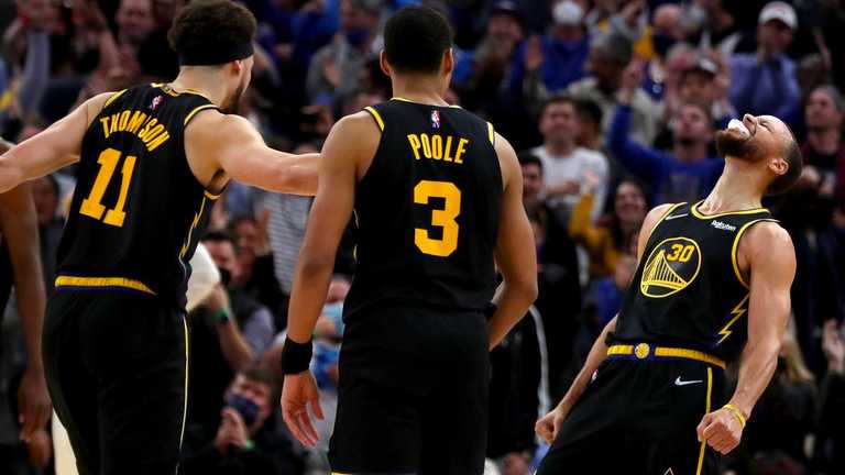 Гравці Голден Стейт / Фото з Twitter Гравці Голден Стейт / Фото з Twitter