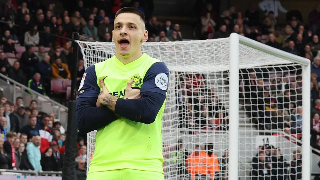 Назарій Русин / Фото: Іan Horrocks/Sunderland AFC via Getty Images