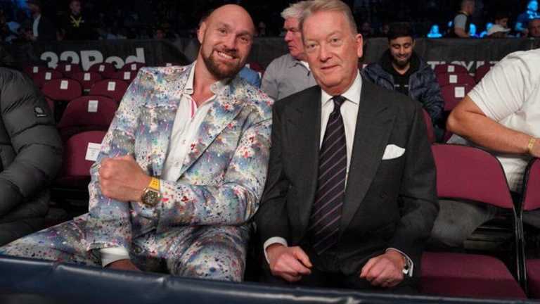 Воррен та Ф'юрі / Фото boxingscene.com Воррен та Ф'юрі / Фото boxingscene.com