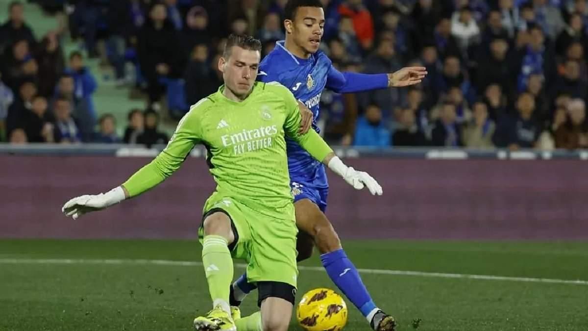 Лунін і Грінвуд / Фото EFE