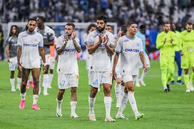 Гравці Марселя / Фото з Twitter Гравці Марселя / Фото з Twitter