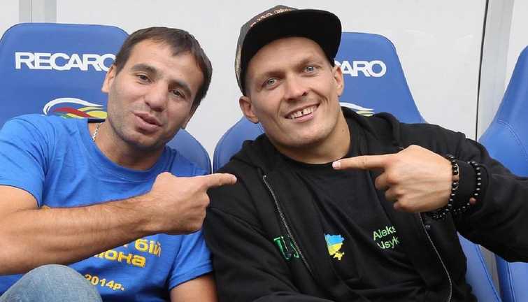 Андрей Котельник и Александр Усик / Фото instagram.com/kotelnyk_andriy/