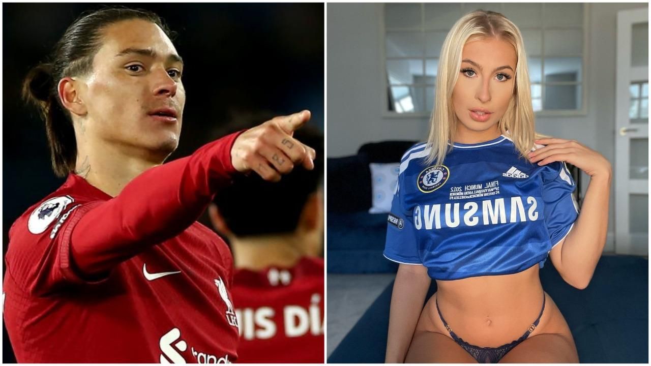 Дарвін Нуньєс та Астрід Ветт / Колаж: Спорт 24