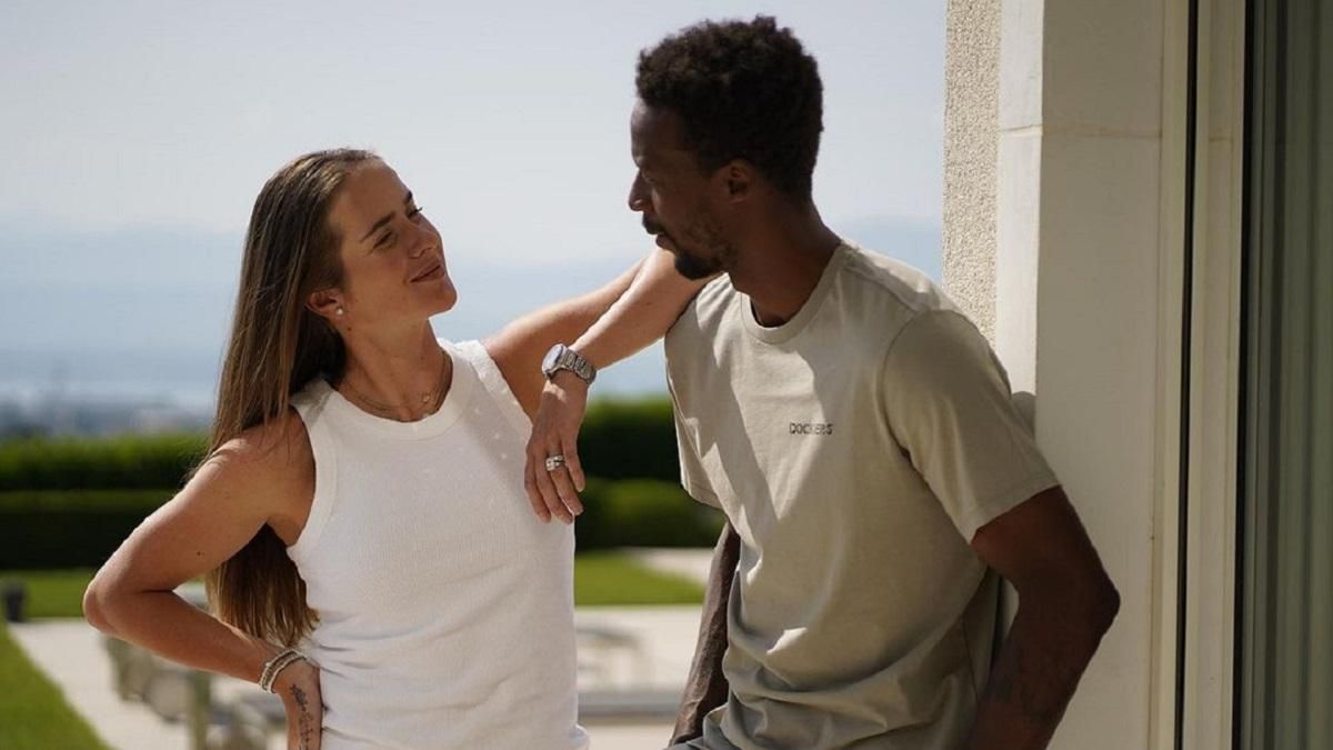 Элина Свитолина и Гаэль Монфис / Фото instagram.com/elisvitolina Элина Свитолина и Гаэль Монфис / Фото instagram.com/elisvitolina