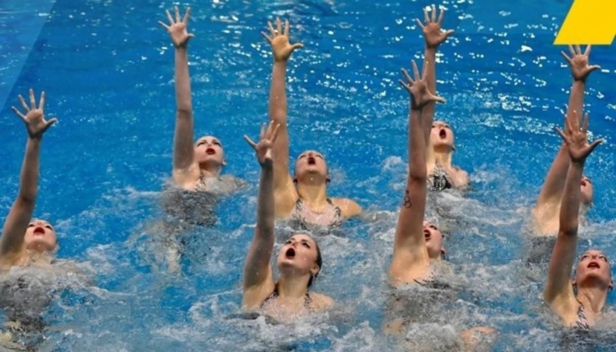Збірна України з артистичного плавання / Фото facebook.com/olympicua