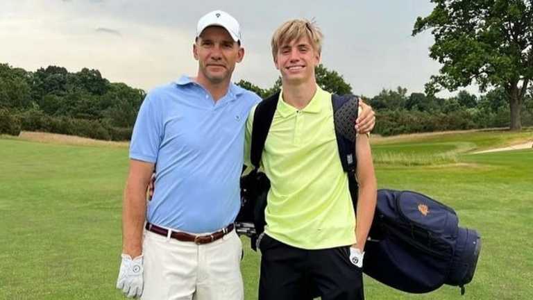 Андрей Шевченко с Кристианом / фото из Instagram Андрей Шевченко с Кристианом / фото из Instagram