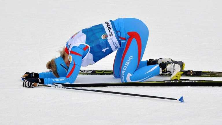 Российская лыжница на Дефлимпийских играх-2019 / Фото deaflympics2019.fssi.it Российская лыжница на Дефлимпийских играх-2019 / Фото deaflympics2019.fssi.it